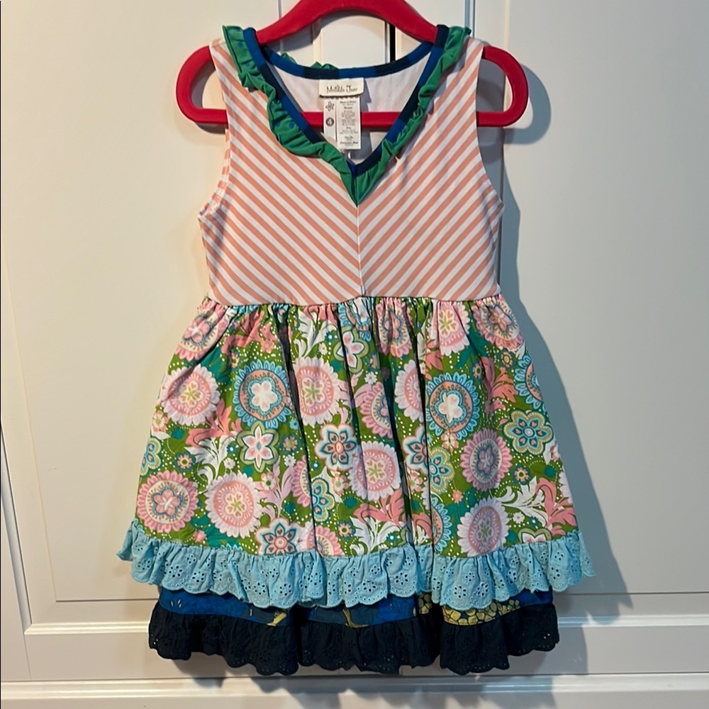 Matilda Jane Cakewalk Twirl Dress 4 4T